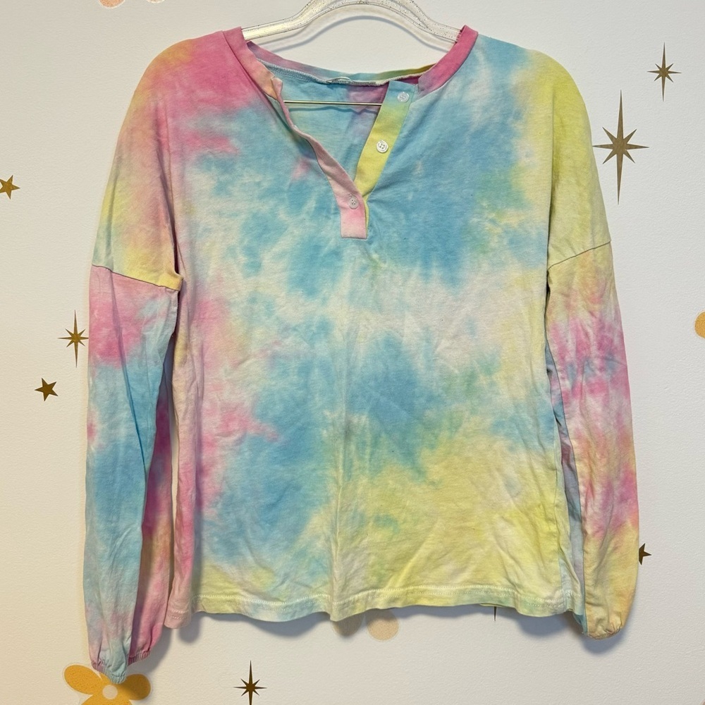 Long Sleeve Tie Dye Shirt